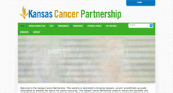 Desktop Screenshot of cancerkansas.org